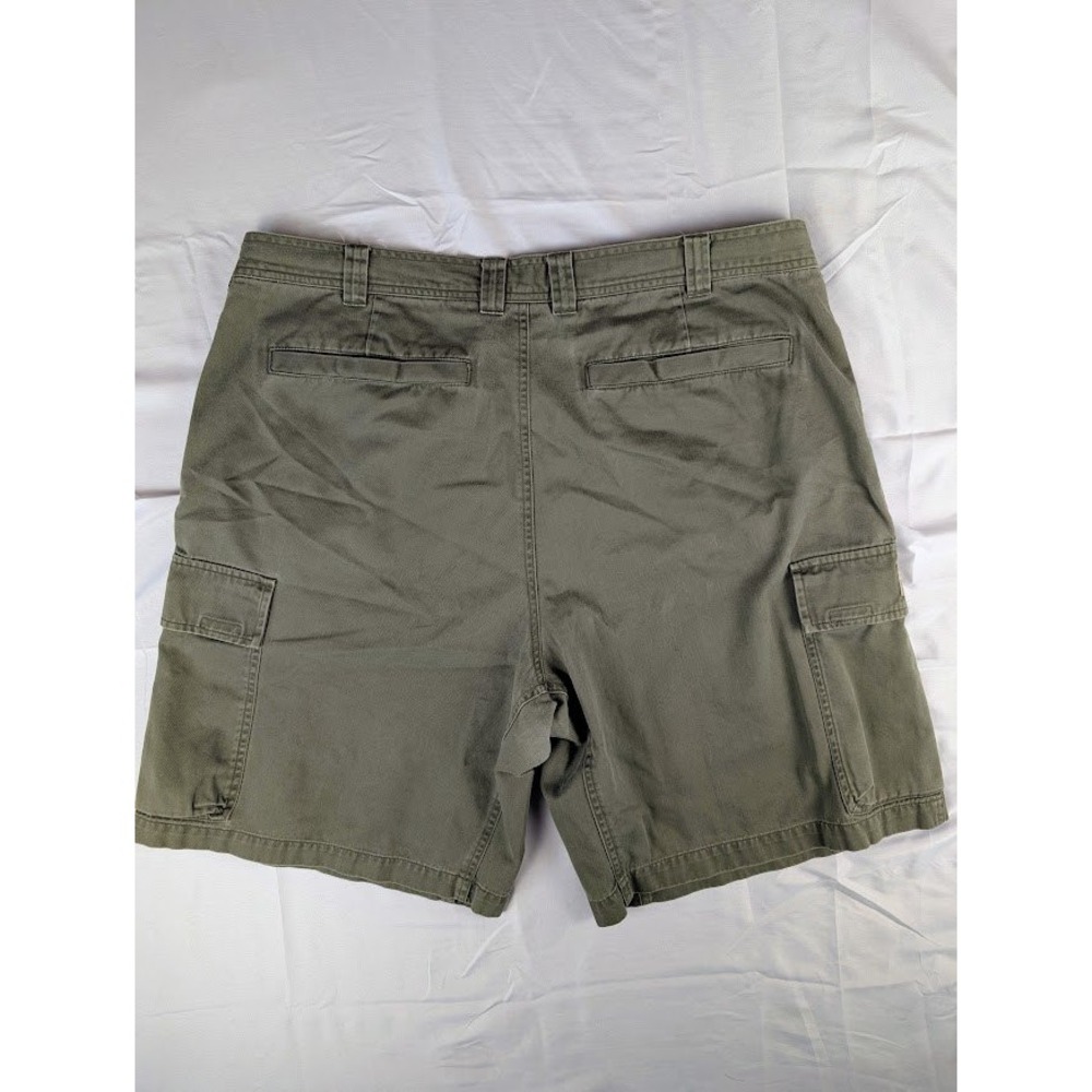 Vintage Columbia Cargo Shorts Men's Size 38 Olive Green Utility Out doors - Picture 6 of 6